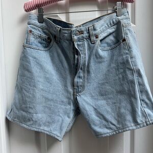 Levi's Blue Jean Shorts Vintage High-Waisted